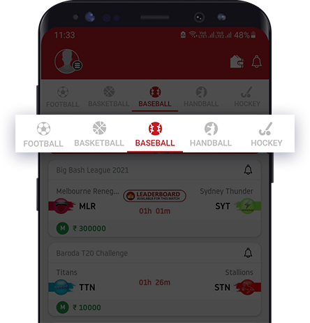 Select Your Fantasy Baseball Game